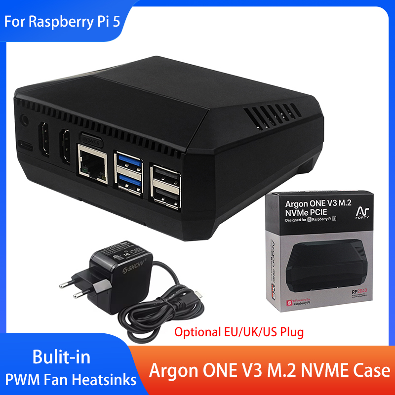 Turing Pi 2 - Argon ONE V3 M.2 NVME 케이스