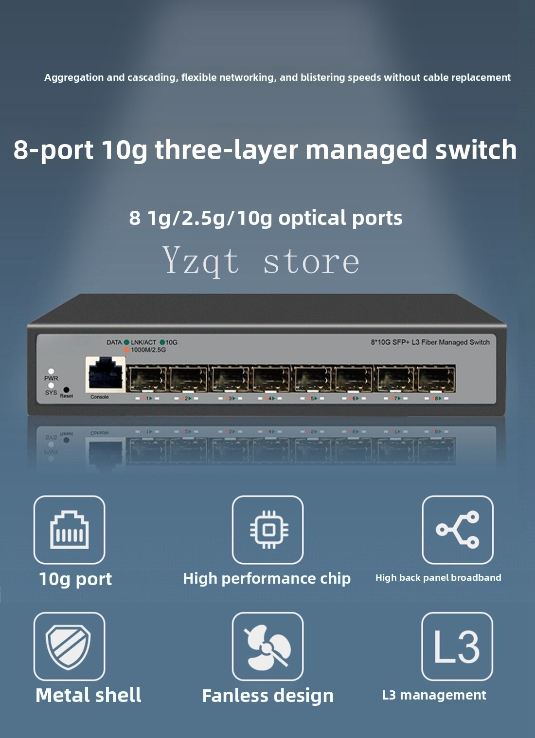 8포트 10기가비트 이더넷 스위치, 서버, NAS, 컴 - Sfp+ 10G Managed Switch 8 Port 리뷰 및 가격