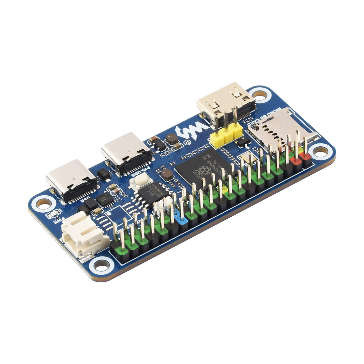 Waveshare RP2350-PiZero 개발 보드  - Turing Pi 2 리뷰 및 가격