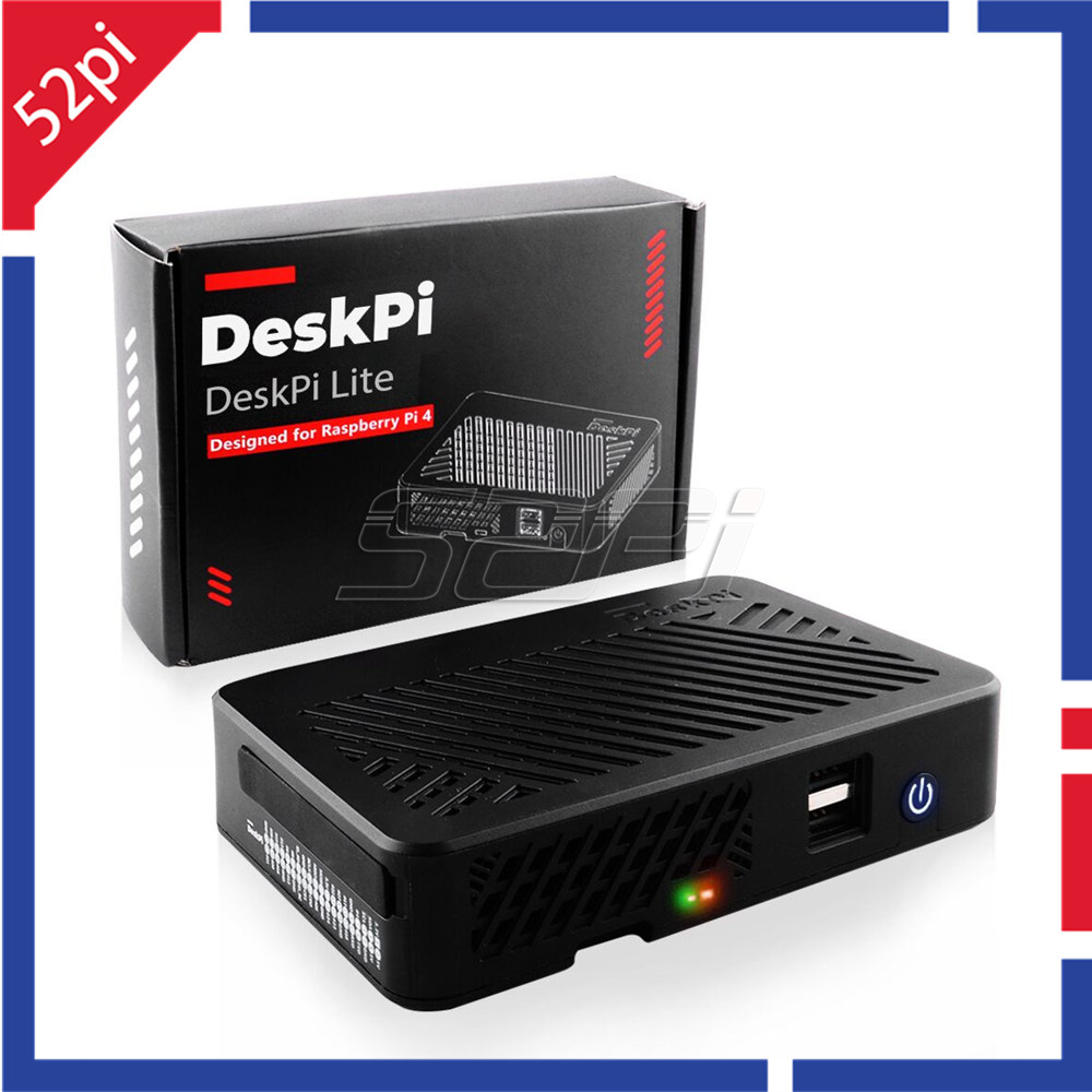 52Pi 라즈베리 파이 4 모델 B DeskPi Lit - Deskpi Super6C 리뷰 및 가격