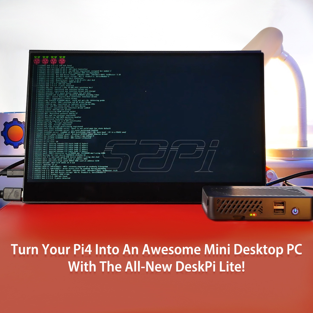 52Pi 라즈베리 파이 4 모델 B DeskPi Lit - Deskpi Super6C 리뷰 및 가격