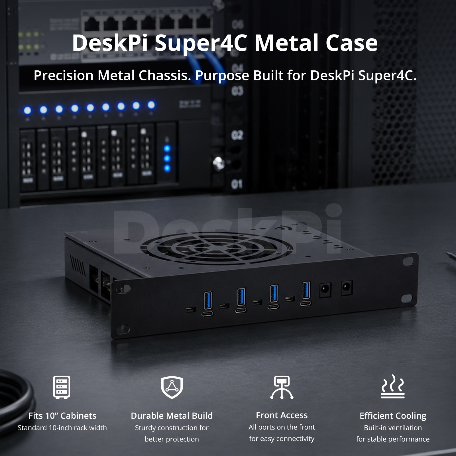 Super4C Raspberry Pi CM5 클러스터  - Deskpi Super6C 리뷰 및 가격