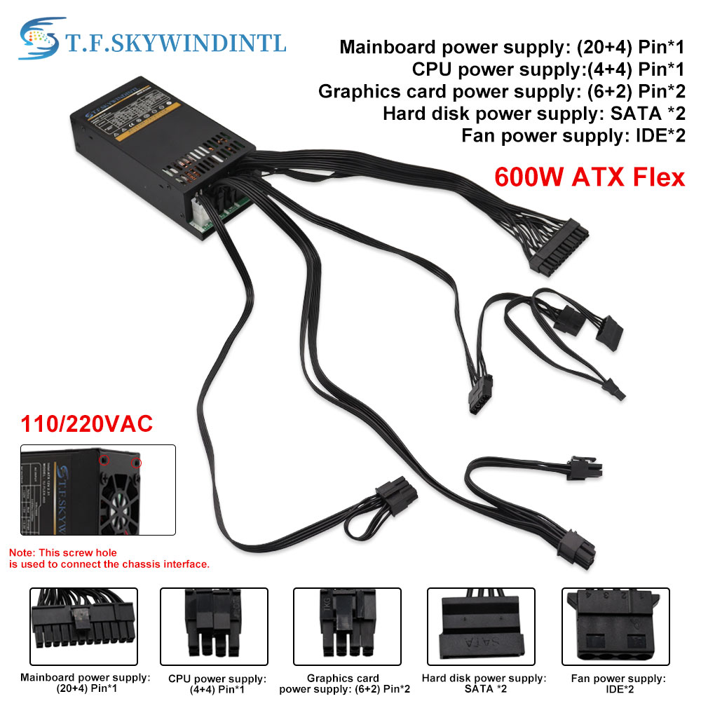 Flex 600W 모듈형 파워 서플라이 소형 1U 컴퓨 - Atx Power Supply 1U Flex 500W 리뷰 및 가격